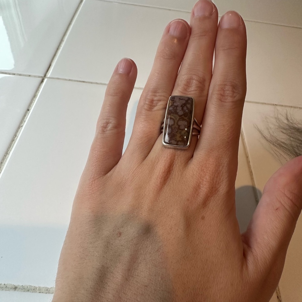 Stone Sterling Silver ring